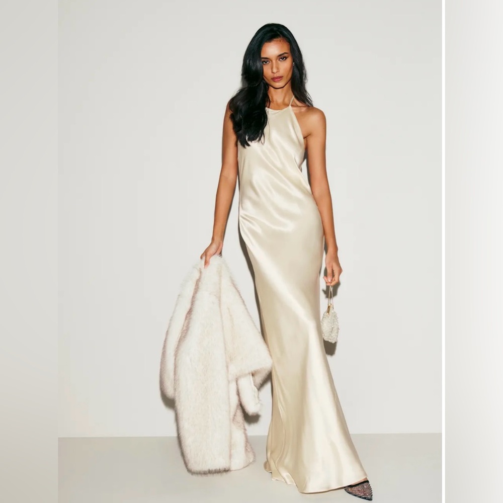 Reformation Jeany Silk Dress - Picture 2 of 12